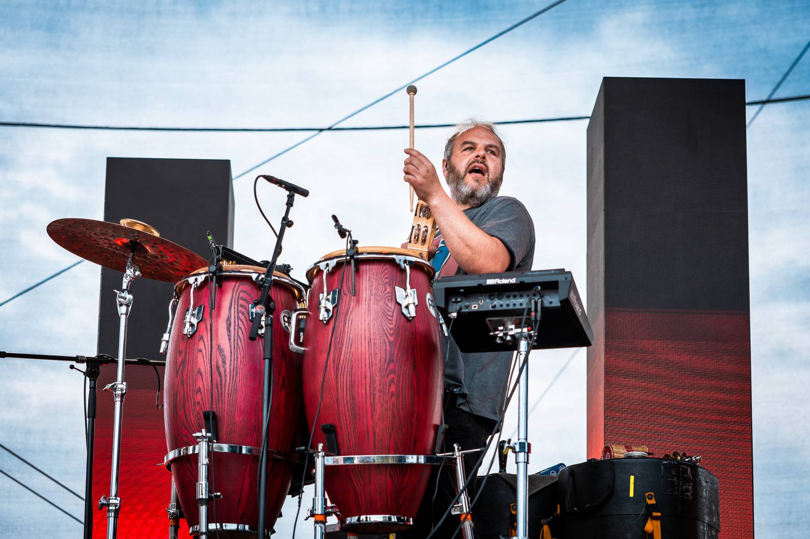 David Koller roztančil Prague Open Air. Déšť fanouškům nevadil, zazněl i Krylův Anděl 