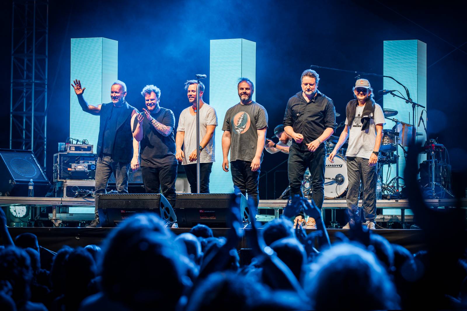 David Koller roztančil Prague Open Air. Déšť fanouškům nevadil, zazněl i Krylův Anděl 
