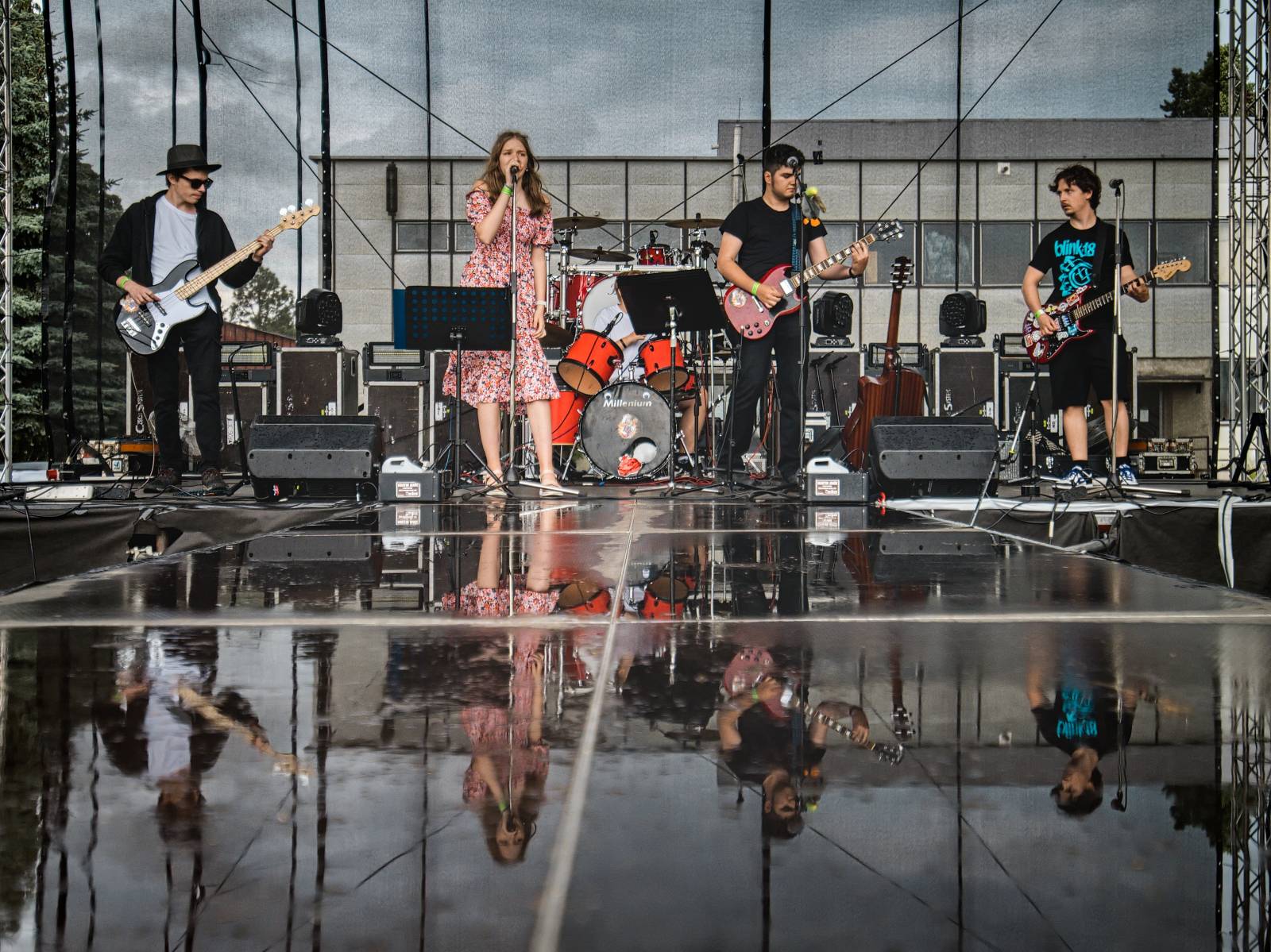 Bagr s Michalem Šafratou zahájil v Třebíči prázdniny