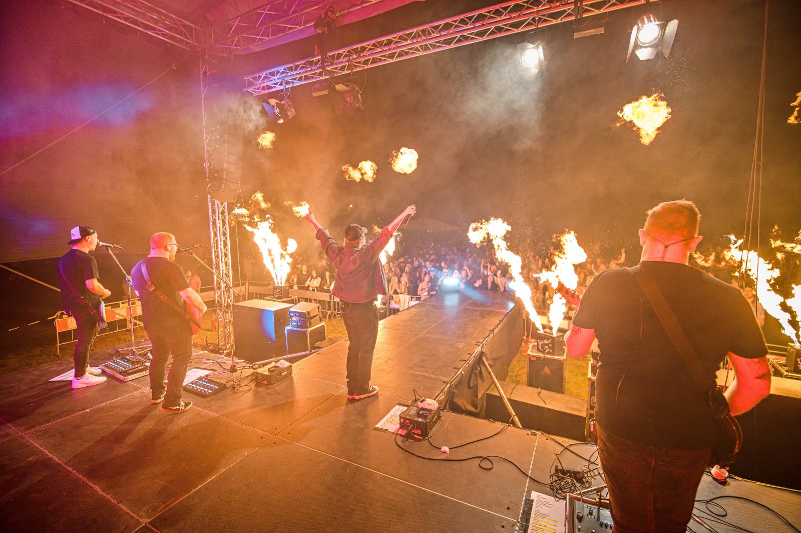 Bagr s Michalem Šafratou zahájil v Třebíči prázdniny