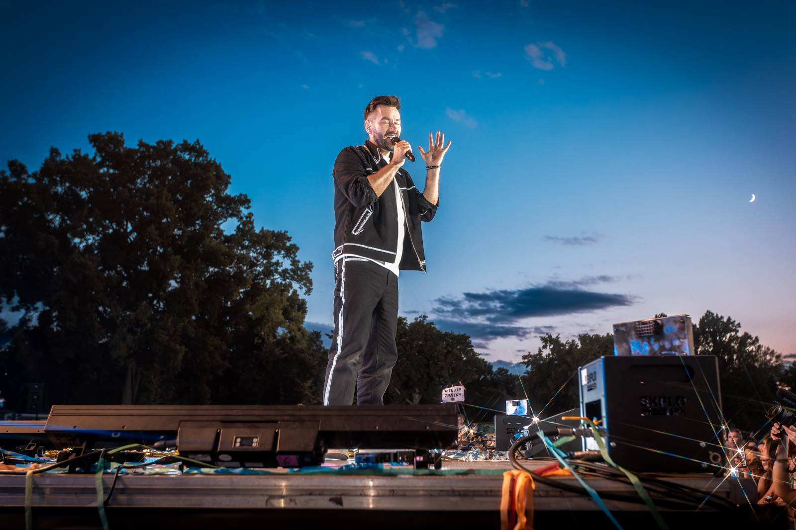 Marek Ztracený je zpátky. Po dvou letech vyrazil na turné, hostem v Praze byla Kateřina Marie Tichá