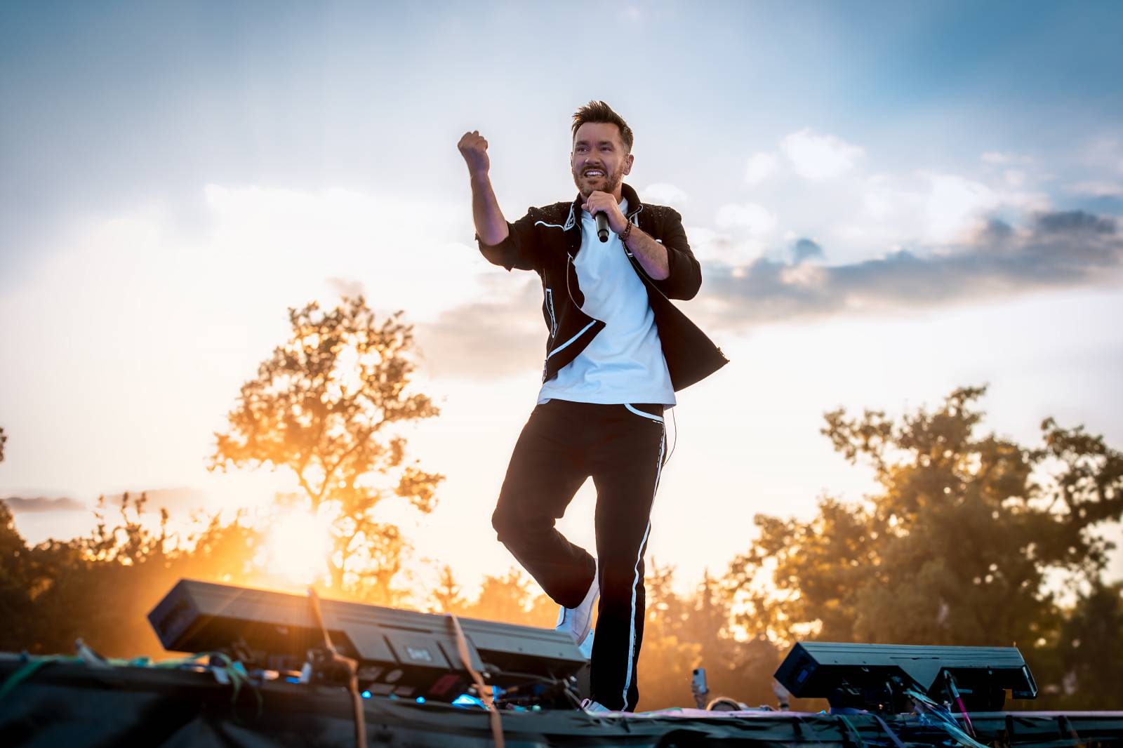 Marek Ztracený je zpátky. Po dvou letech vyrazil na turné, hostem v Praze byla Kateřina Marie Tichá