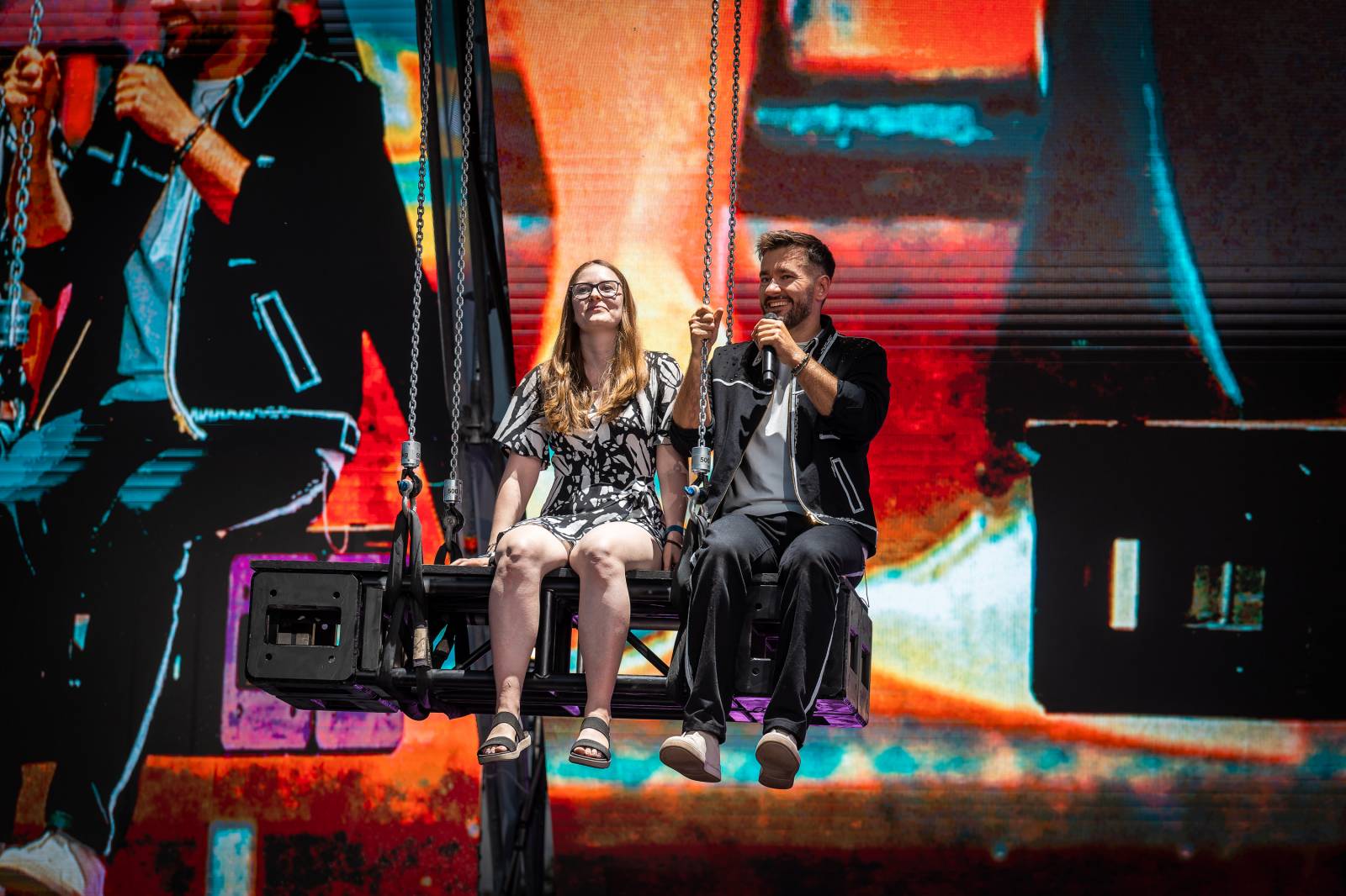 Marek Ztracený je zpátky. Po dvou letech vyrazil na turné, hostem v Praze byla Kateřina Marie Tichá