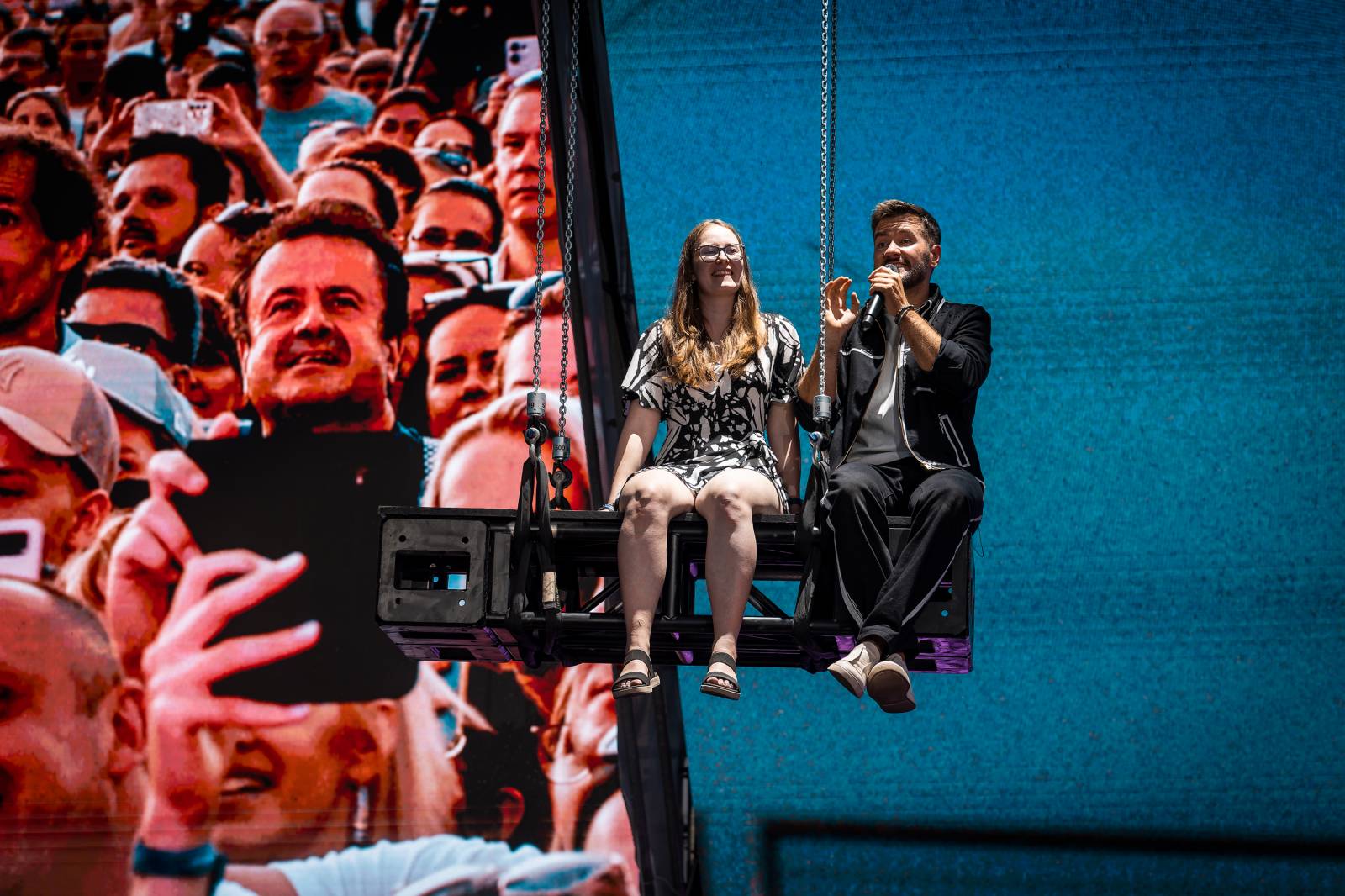 Marek Ztracený je zpátky. Po dvou letech vyrazil na turné, hostem v Praze byla Kateřina Marie Tichá