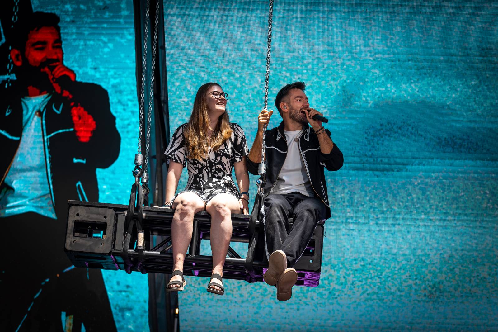 Marek Ztracený je zpátky. Po dvou letech vyrazil na turné, hostem v Praze byla Kateřina Marie Tichá