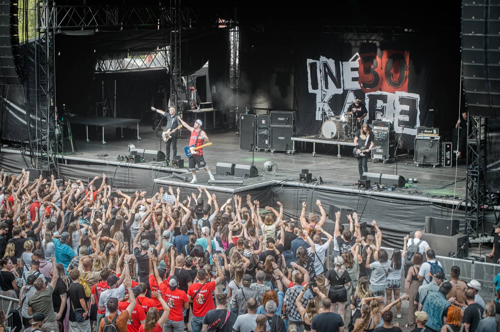 Vysočina Fest vyvrcholil koncerty kapel Jelen, Iné Kafe a Vesna