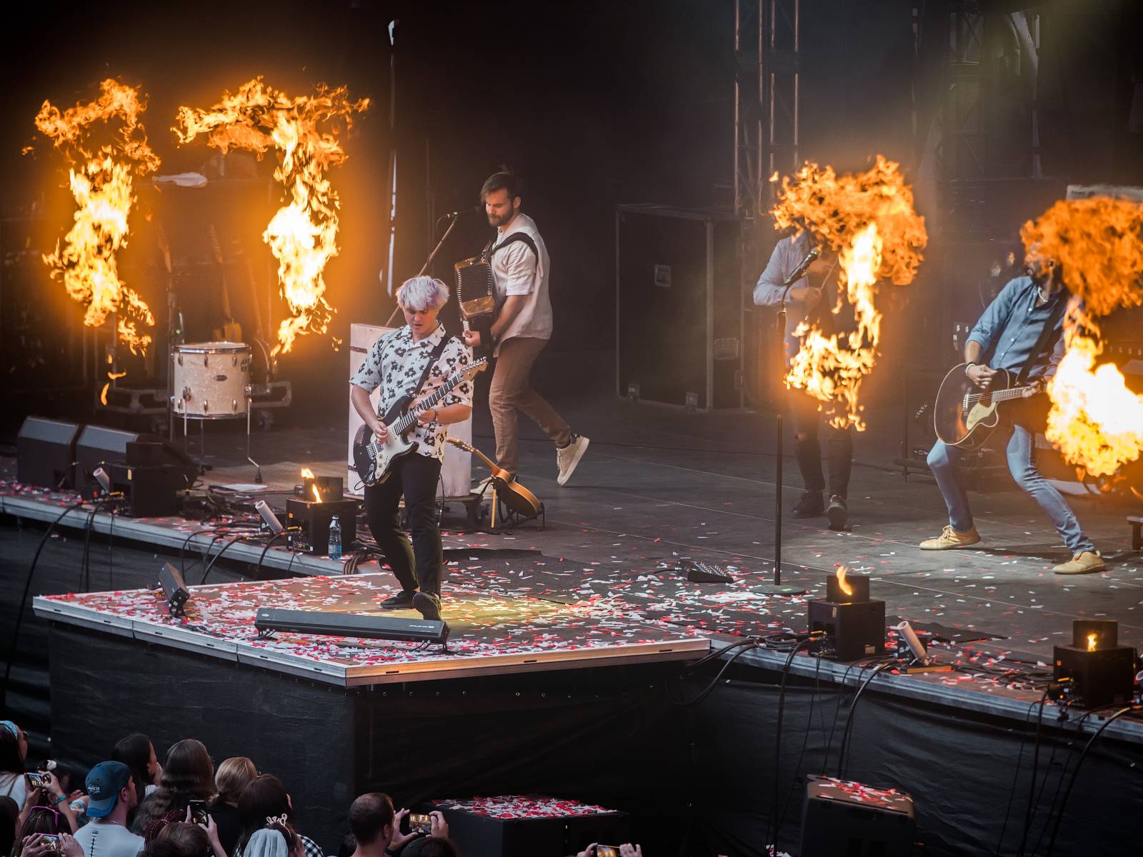 Vysočina Fest vyvrcholil koncerty kapel Jelen, Iné Kafe a Vesna