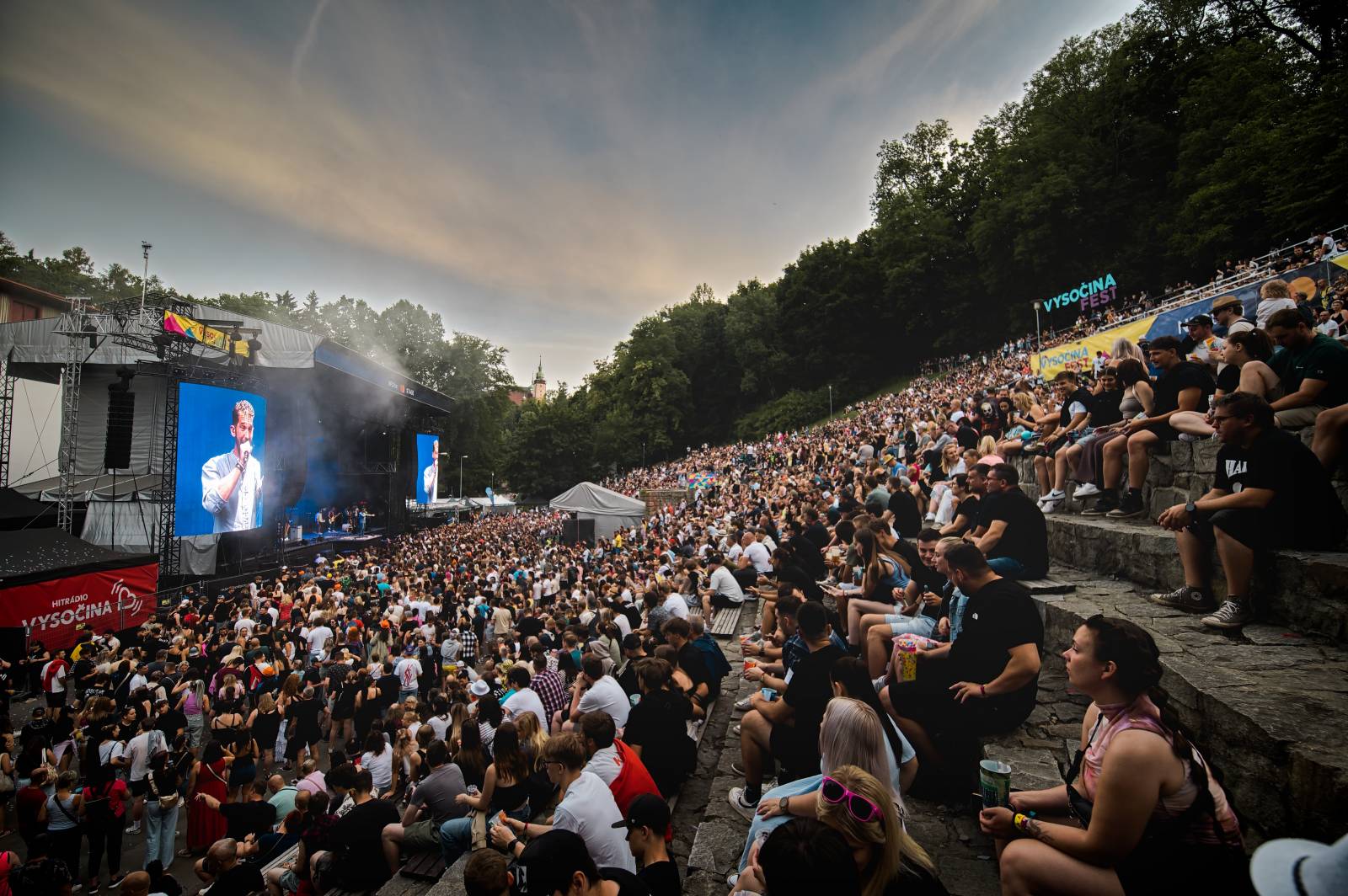 Vysočina Fest vyvrcholil koncerty kapel Jelen, Iné Kafe a Vesna