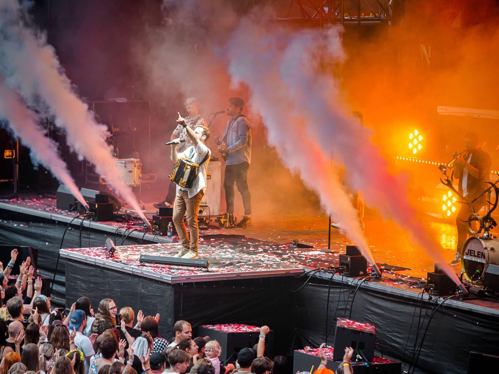 Vysočina Fest vyvrcholil koncerty kapel Jelen, Iné Kafe a Vesna