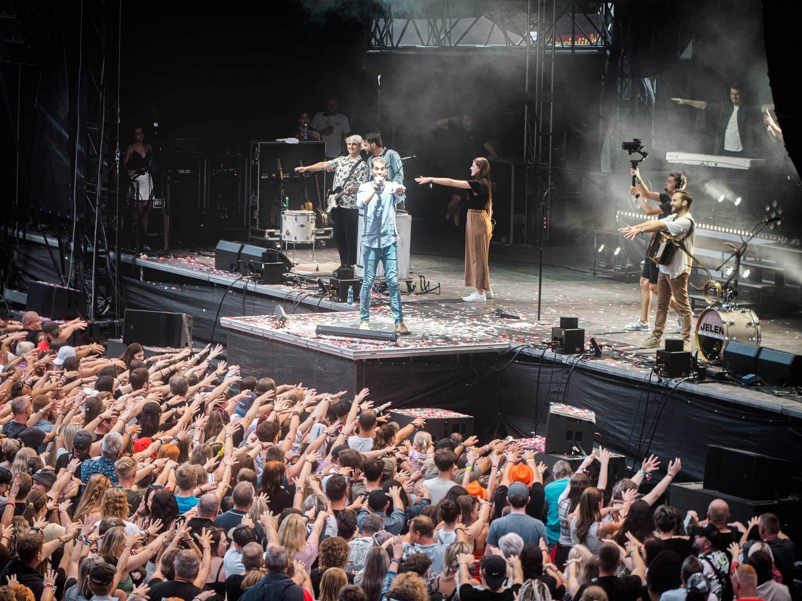 Vysočina Fest vyvrcholil koncerty kapel Jelen, Iné Kafe a Vesna