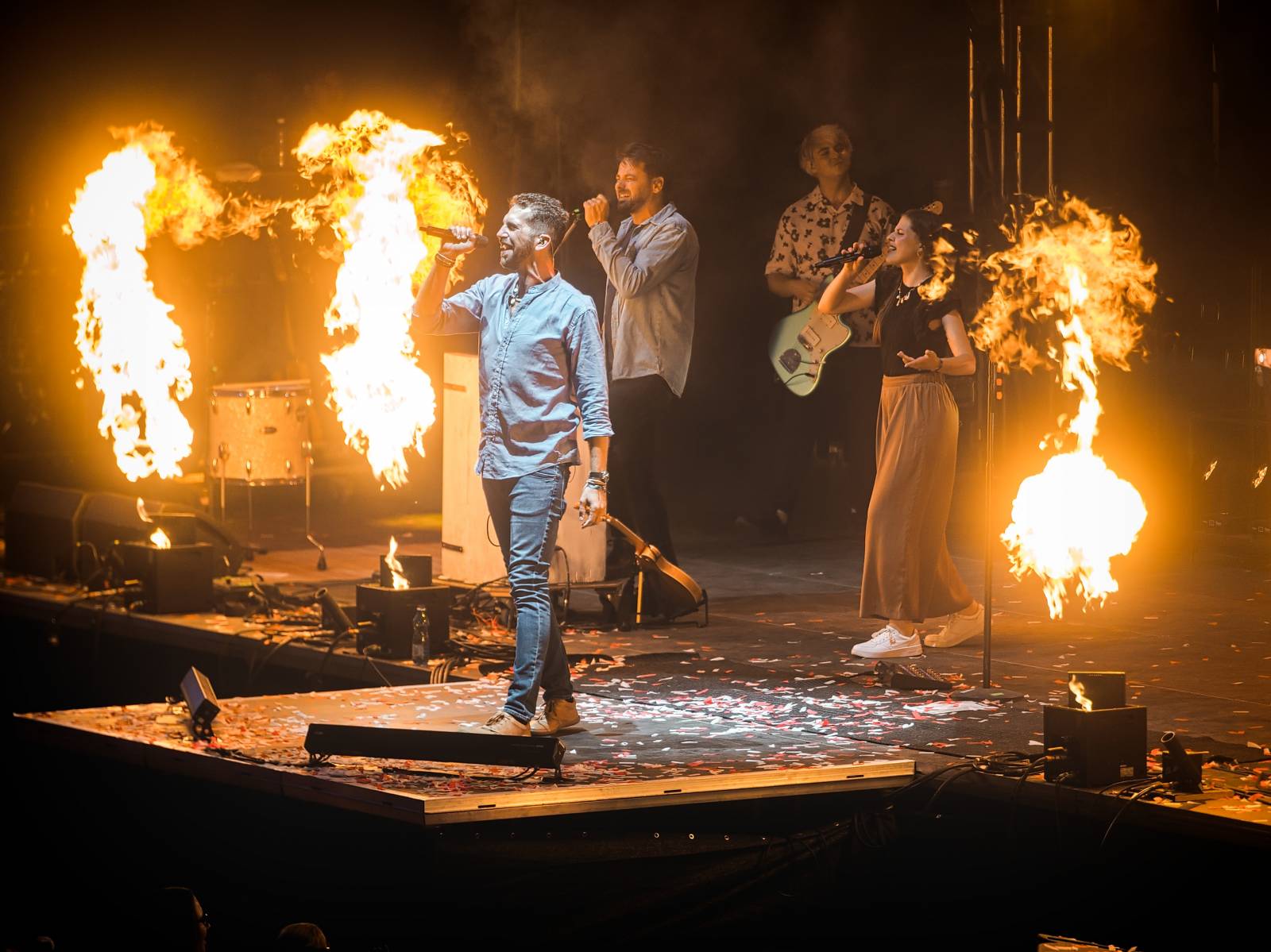 Vysočina Fest vyvrcholil koncerty kapel Jelen, Iné Kafe a Vesna