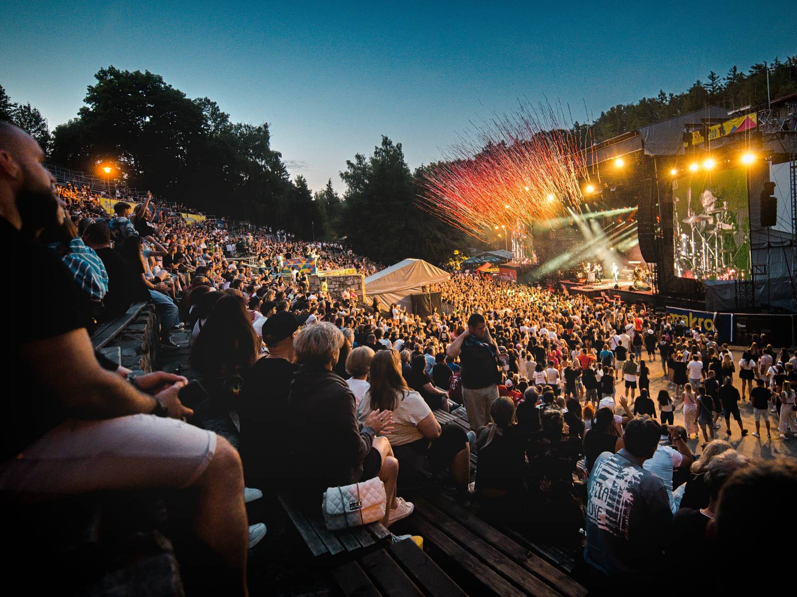 Vysočina Fest vyvrcholil koncerty kapel Jelen, Iné Kafe a Vesna