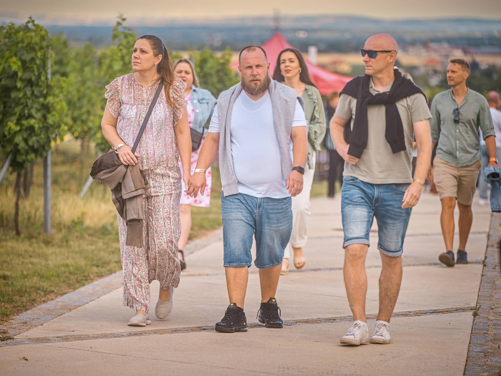 Hudba na vinicích přivezla do Znojma kapelu Jelen a zpěvačku Adélu Orlovou