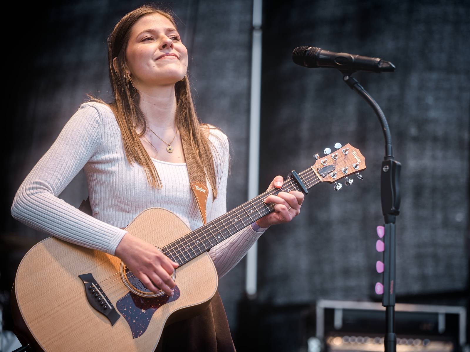 Hudba na vinicích přivezla do Znojma kapelu Jelen a zpěvačku Adélu Orlovou