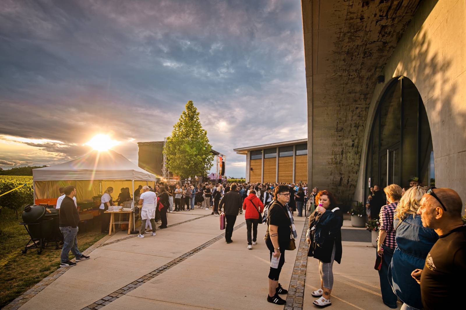 Hudba na vinicích přivezla do Znojma kapelu Jelen a zpěvačku Adélu Orlovou