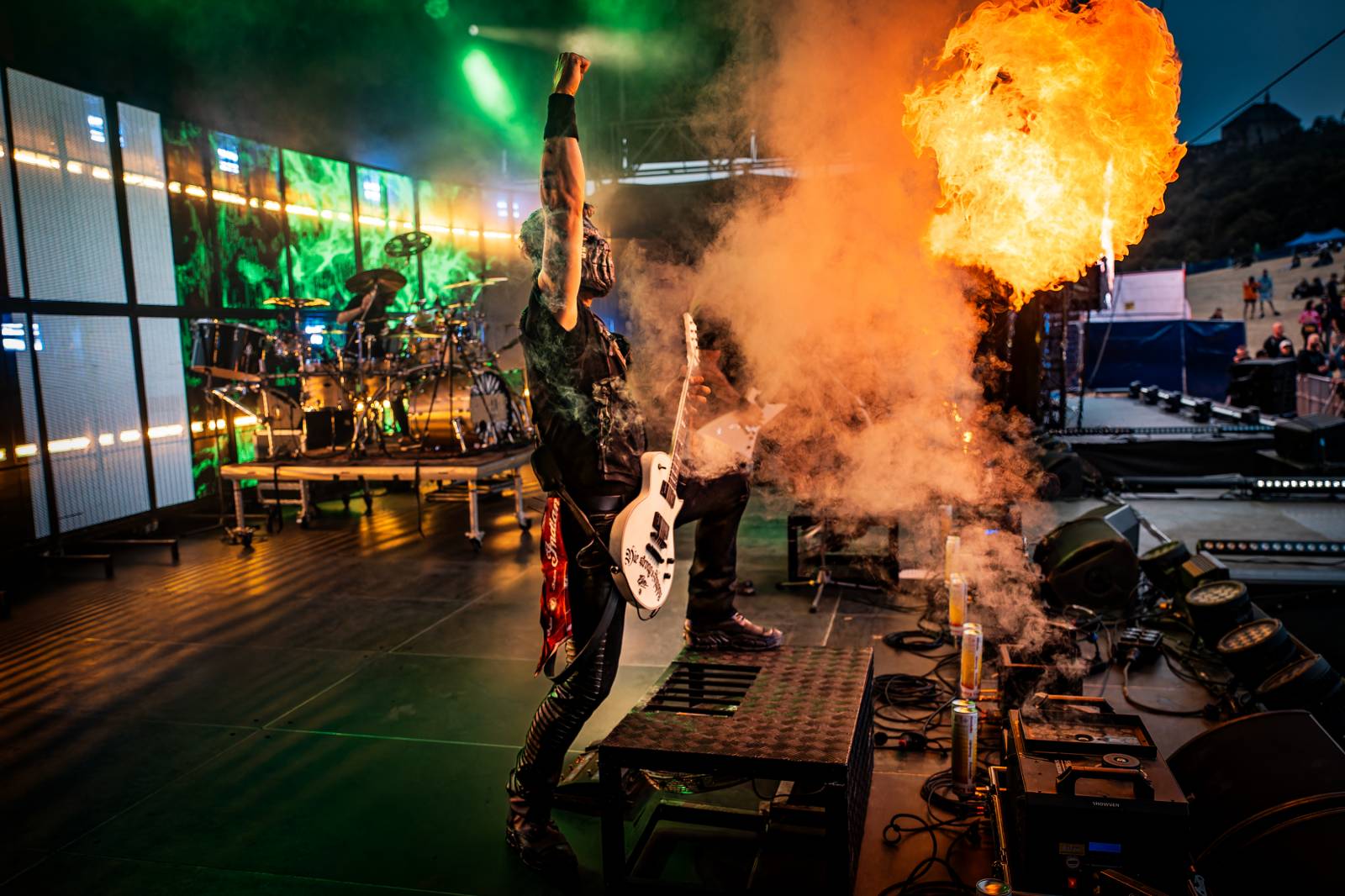 Hrady CZ se přesunuly na Točník. Dav rozvášnili Ben Cristovao, Marpo, Divokej Bill, Dymytry i Pam Rabbit