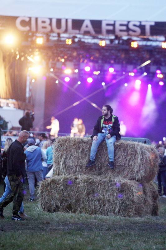 Cibulafest, den první: Zamračeno, ale bez bouřek. Fanoušky rozezpívali Sima, Queenie i Horkýže Slíže