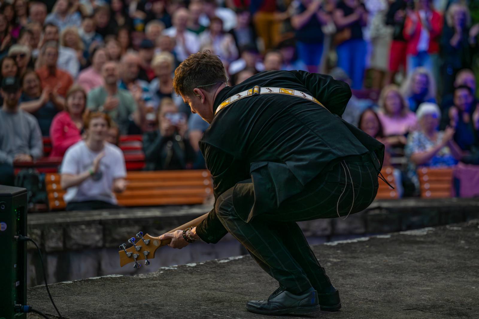 Oblíbené vypalovačky i novinky z aktuálního alba. Čechomor bavil publikum ve Slaném