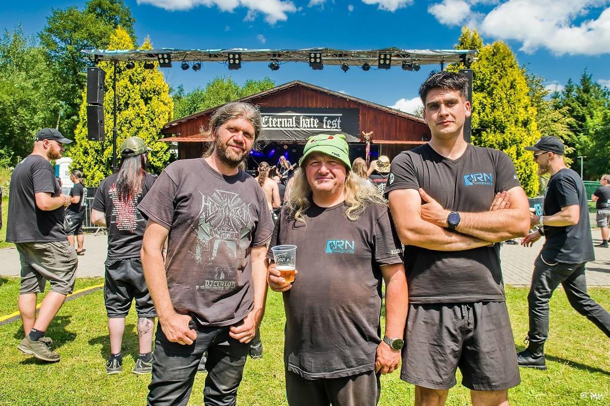 Nýrsko zahalila temnota. Eternal Hate Fest přivítal Hornu, Infernal War, Luctus nebo Black Raptus