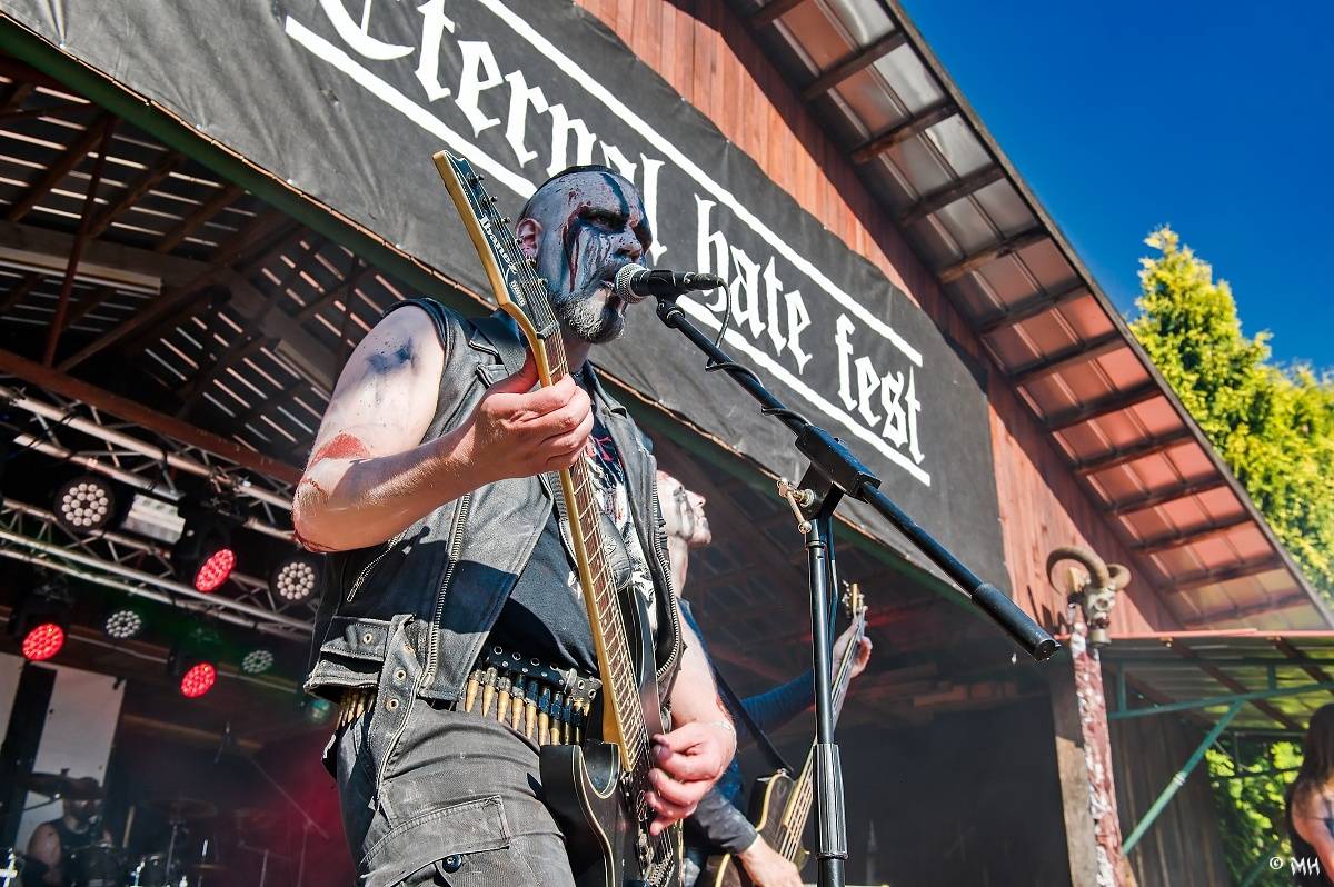 Nýrsko zahalila temnota. Eternal Hate Fest přivítal Hornu, Infernal War, Luctus nebo Black Raptus