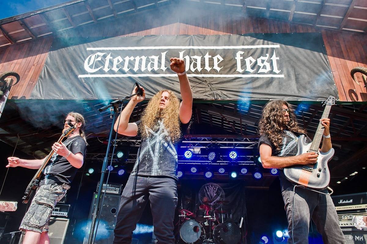 Nýrsko zahalila temnota. Eternal Hate Fest přivítal Hornu, Infernal War, Luctus nebo Black Raptus