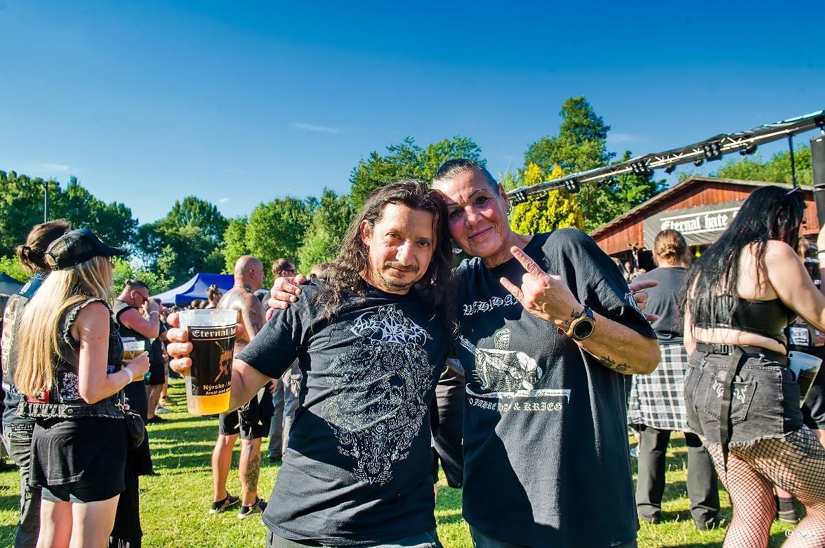 Nýrsko zahalila temnota. Eternal Hate Fest přivítal Hornu, Infernal War, Luctus nebo Black Raptus