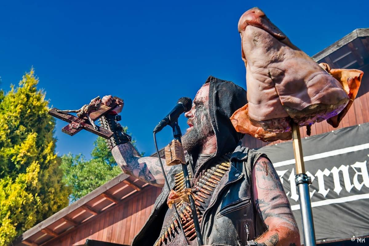 Nýrsko zahalila temnota. Eternal Hate Fest přivítal Hornu, Infernal War, Luctus nebo Black Raptus