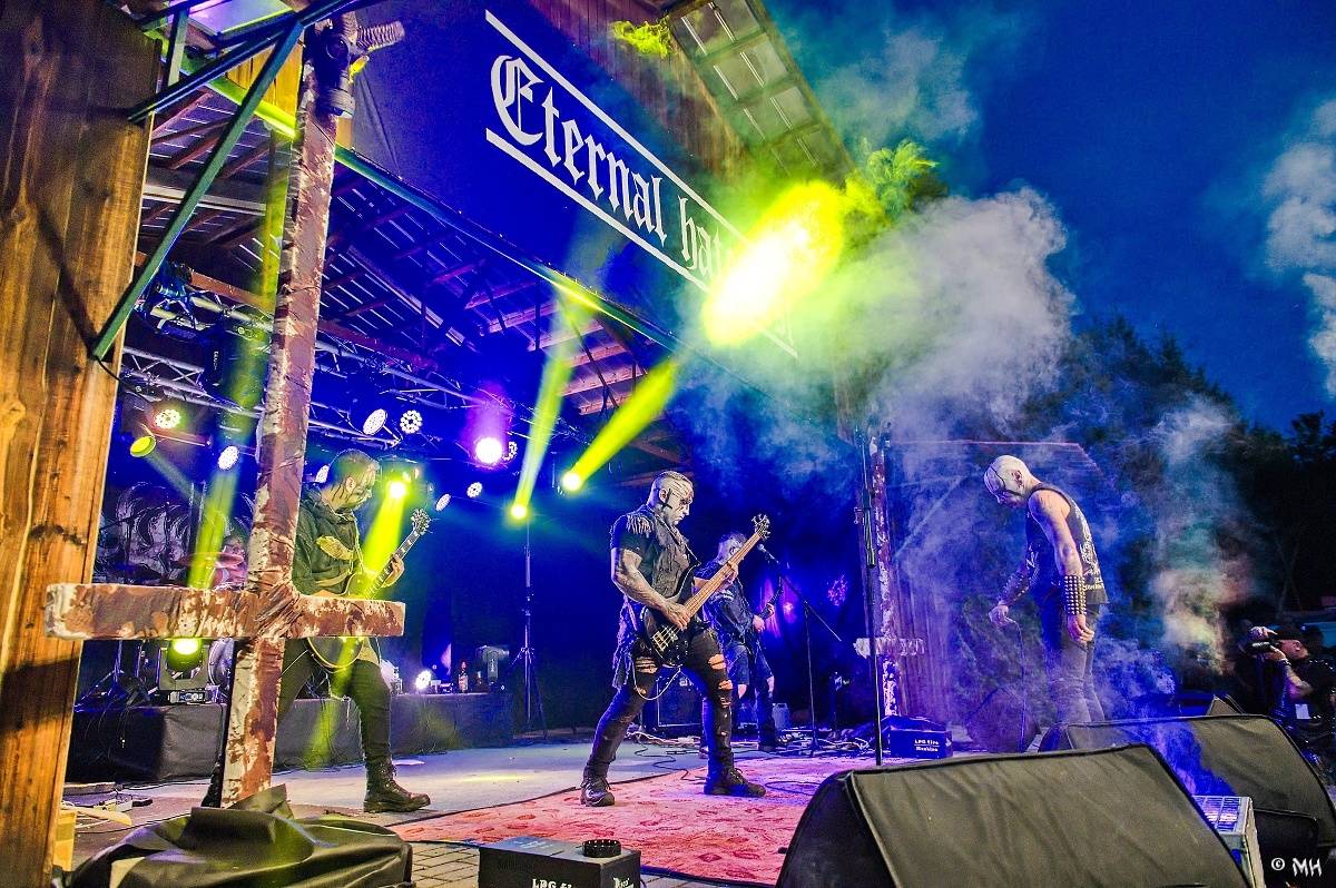 Nýrsko zahalila temnota. Eternal Hate Fest přivítal Hornu, Infernal War, Luctus nebo Black Raptus