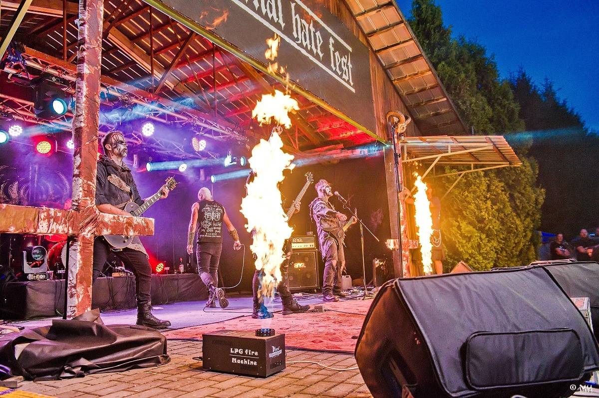 Nýrsko zahalila temnota. Eternal Hate Fest přivítal Hornu, Infernal War, Luctus nebo Black Raptus