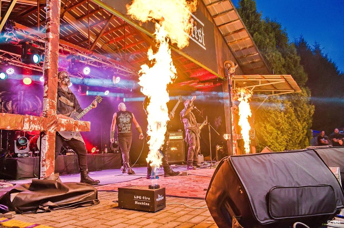 Nýrsko zahalila temnota. Eternal Hate Fest přivítal Hornu, Infernal War, Luctus nebo Black Raptus