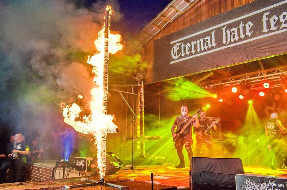 Nýrsko zahalila temnota. Eternal Hate Fest přivítal Hornu, Infernal War, Luctus nebo Black Raptus