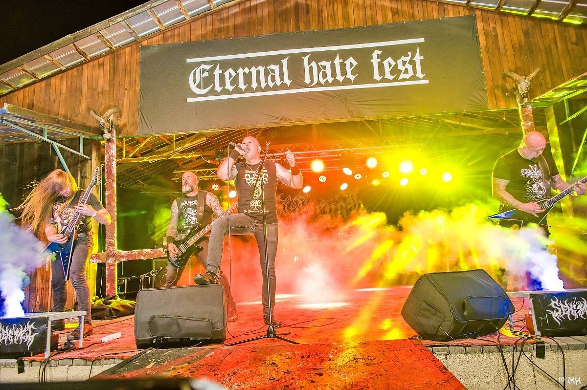 Nýrsko zahalila temnota. Eternal Hate Fest přivítal Hornu, Infernal War, Luctus nebo Black Raptus