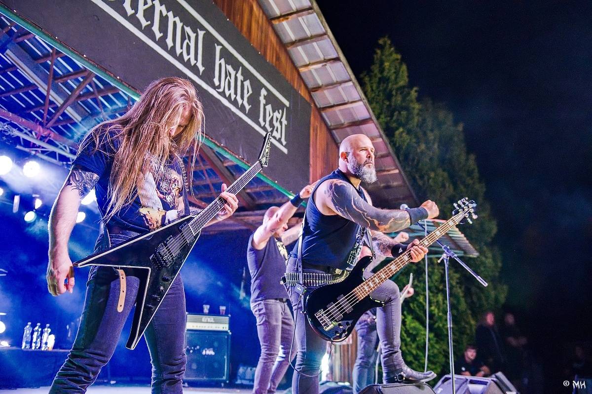 Nýrsko zahalila temnota. Eternal Hate Fest přivítal Hornu, Infernal War, Luctus nebo Black Raptus