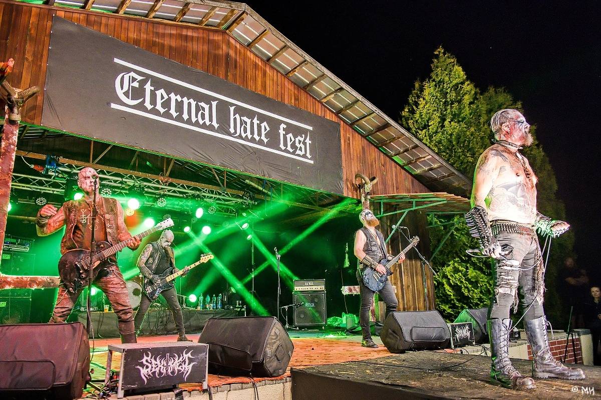Nýrsko zahalila temnota. Eternal Hate Fest přivítal Hornu, Infernal War, Luctus nebo Black Raptus