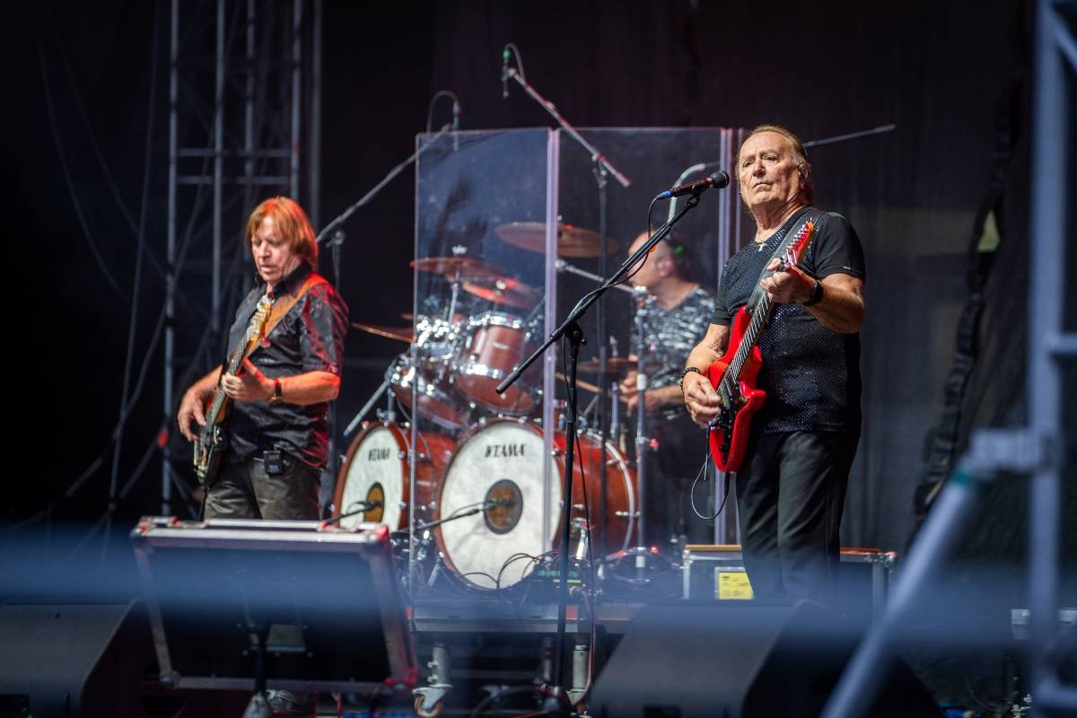 Olympic převzal na Benátské! zlatou desku, Boney M pobláznili tisíce návštěvníků 