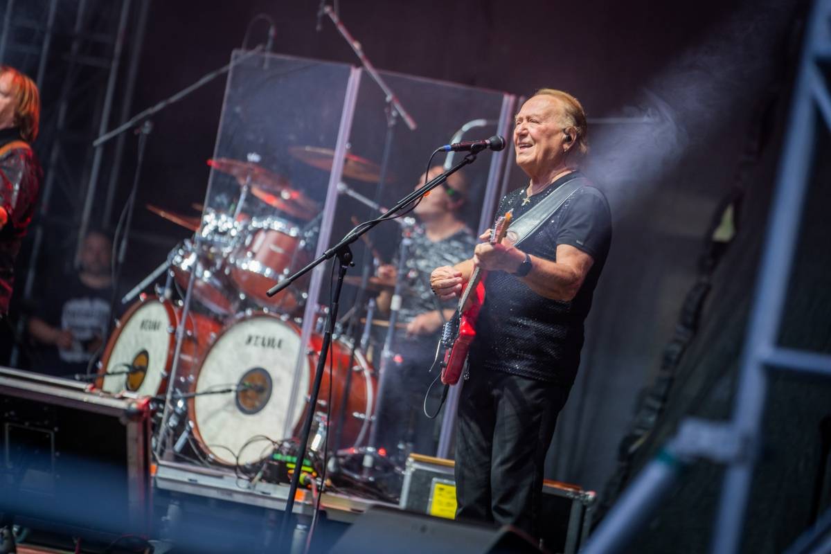 Olympic převzal na Benátské! zlatou desku, Boney M pobláznili tisíce návštěvníků 