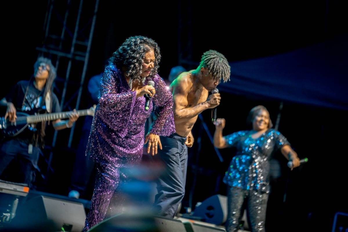 Olympic převzal na Benátské! zlatou desku, Boney M pobláznili tisíce návštěvníků 