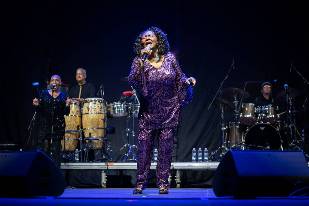 Olympic převzal na Benátské! zlatou desku, Boney M pobláznili tisíce návštěvníků 