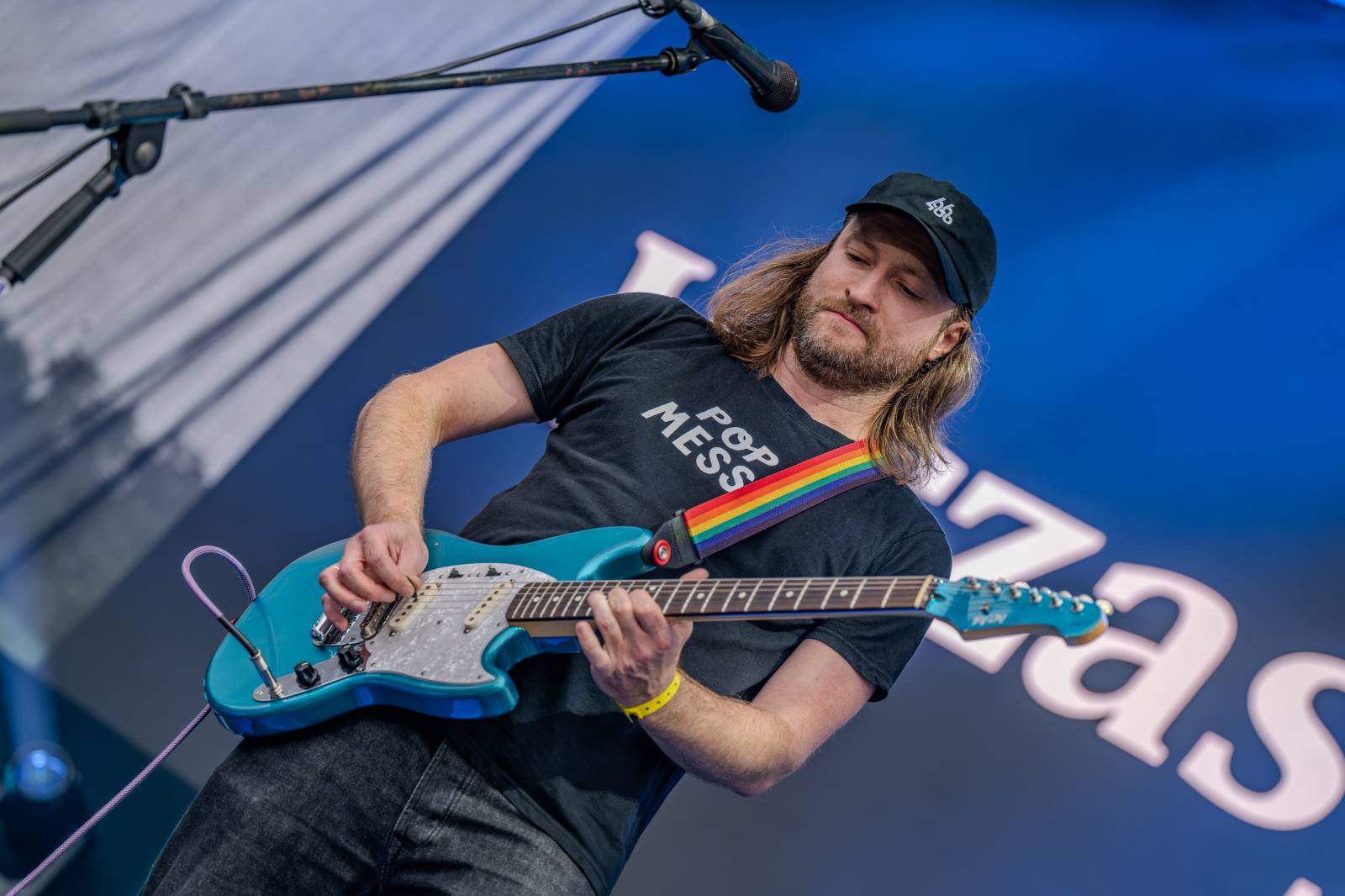 V Brně vytahovali pláštěnky. První den Pop Messe nepřálo počasí