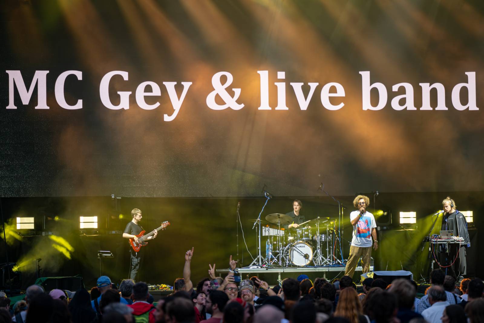 V Brně vytahovali pláštěnky. První den Pop Messe nepřálo počasí