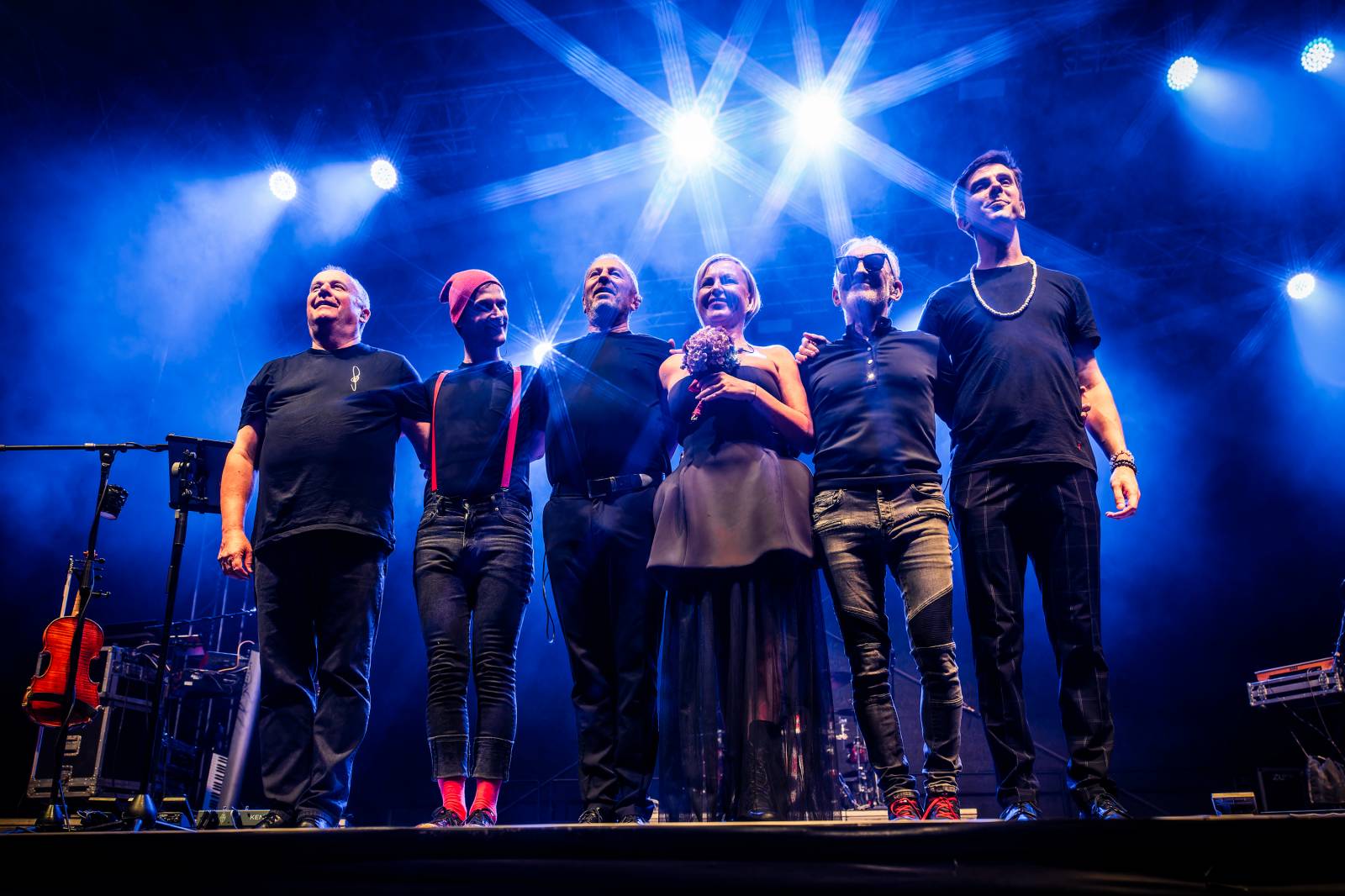 Čechomor vyprodal Areál 7 v pražských Holešovicích, doprovodila ho Martina Pártlová