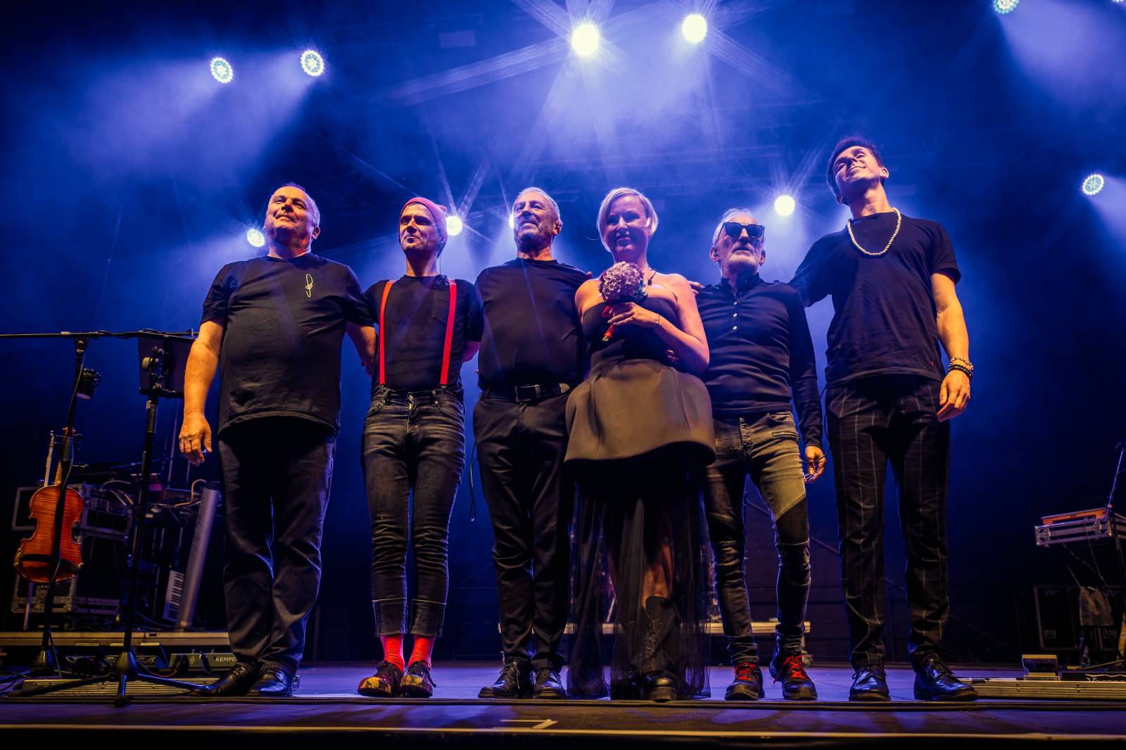 Čechomor vyprodal Areál 7 v pražských Holešovicích, doprovodila ho Martina Pártlová