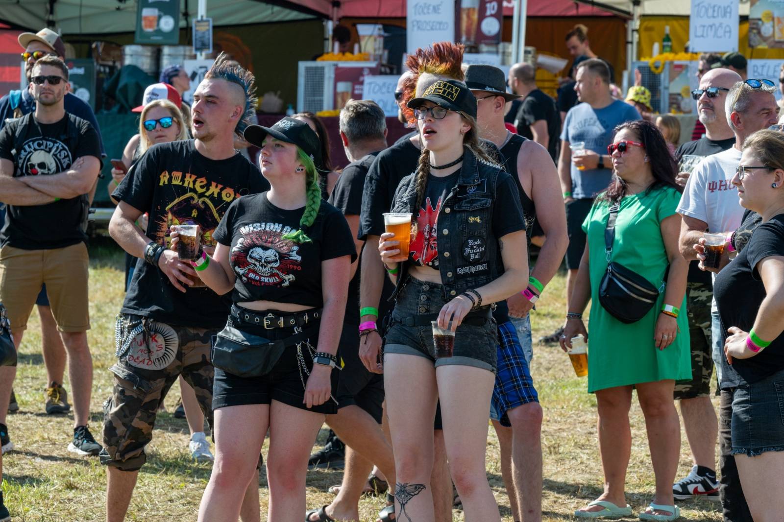 Keltská noc se přestěhovala do Vysoké nad Jizerou. Hvězdami prvního dne byli Mig 21, Vypsaná fiXa, Totální nasazení, Alkehol i Krucipüsk