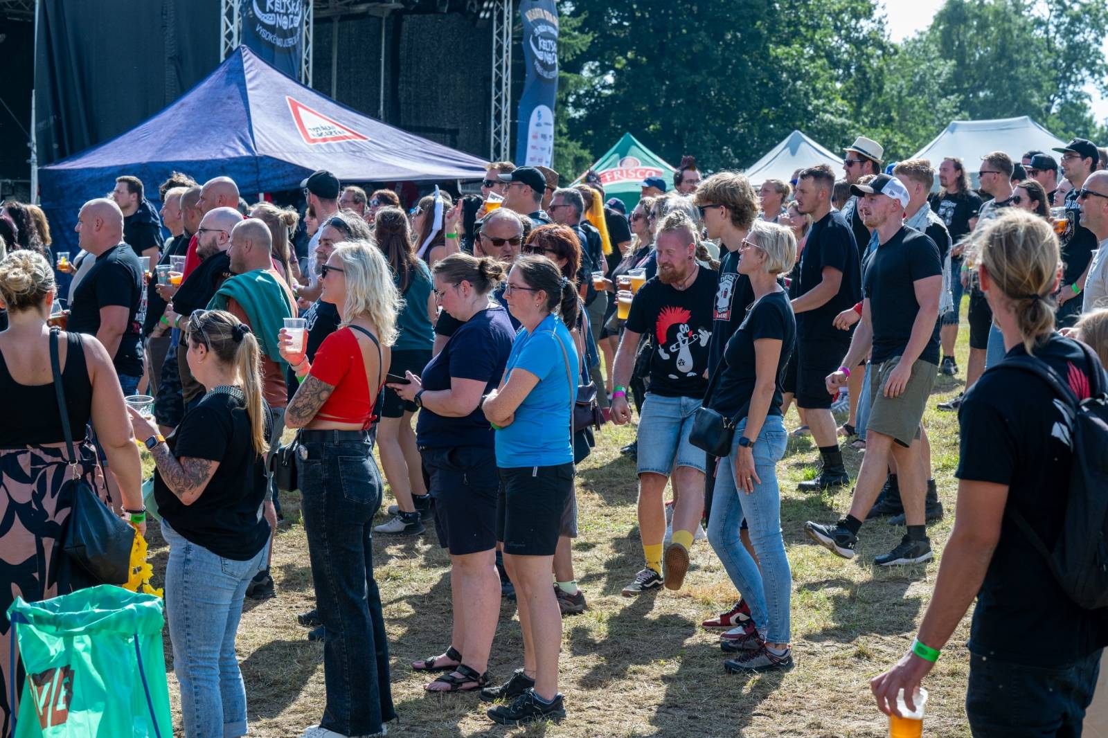 Keltská noc se přestěhovala do Vysoké nad Jizerou. Hvězdami prvního dne byli Mig 21, Vypsaná fiXa, Totální nasazení, Alkehol i Krucipüsk