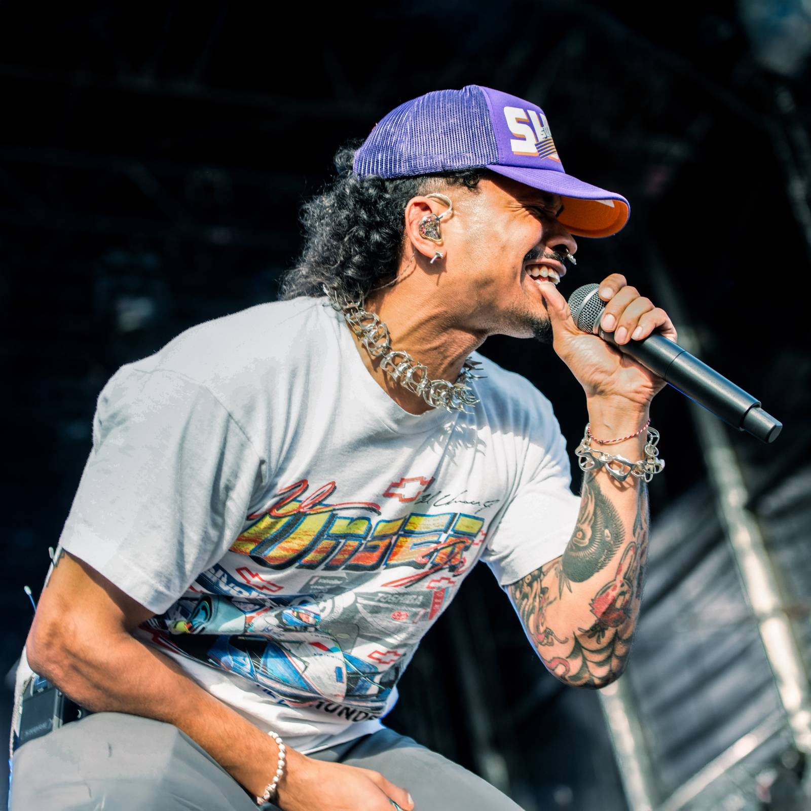 Na Hradech CZ bylo horko nejen kvůli vysokým teplotám. Ben Cristovao a Sofian Medjmedj rozžhavili na Veveří fanynky