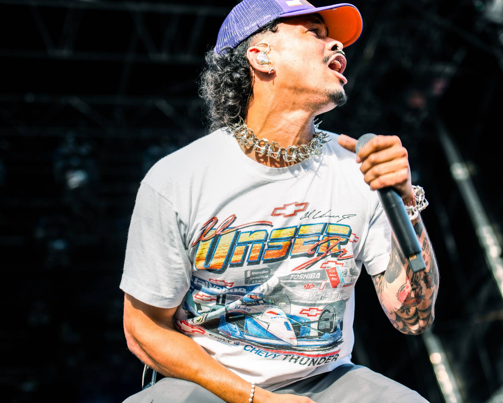 Na Hradech CZ bylo horko nejen kvůli vysokým teplotám. Ben Cristovao a Sofian Medjmedj rozžhavili na Veveří fanynky