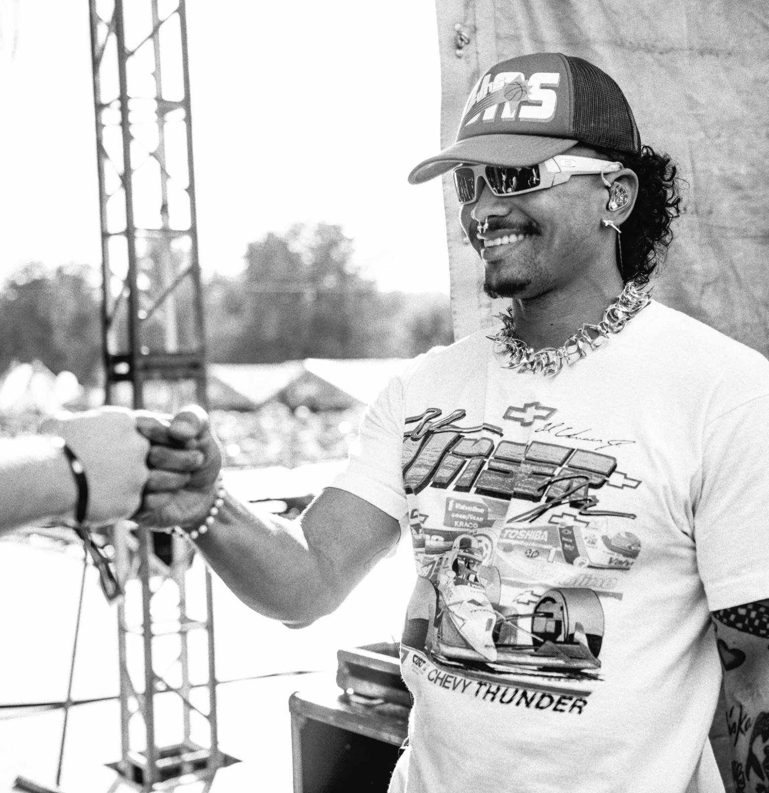 Na Hradech CZ bylo horko nejen kvůli vysokým teplotám. Ben Cristovao a Sofian Medjmedj rozžhavili na Veveří fanynky