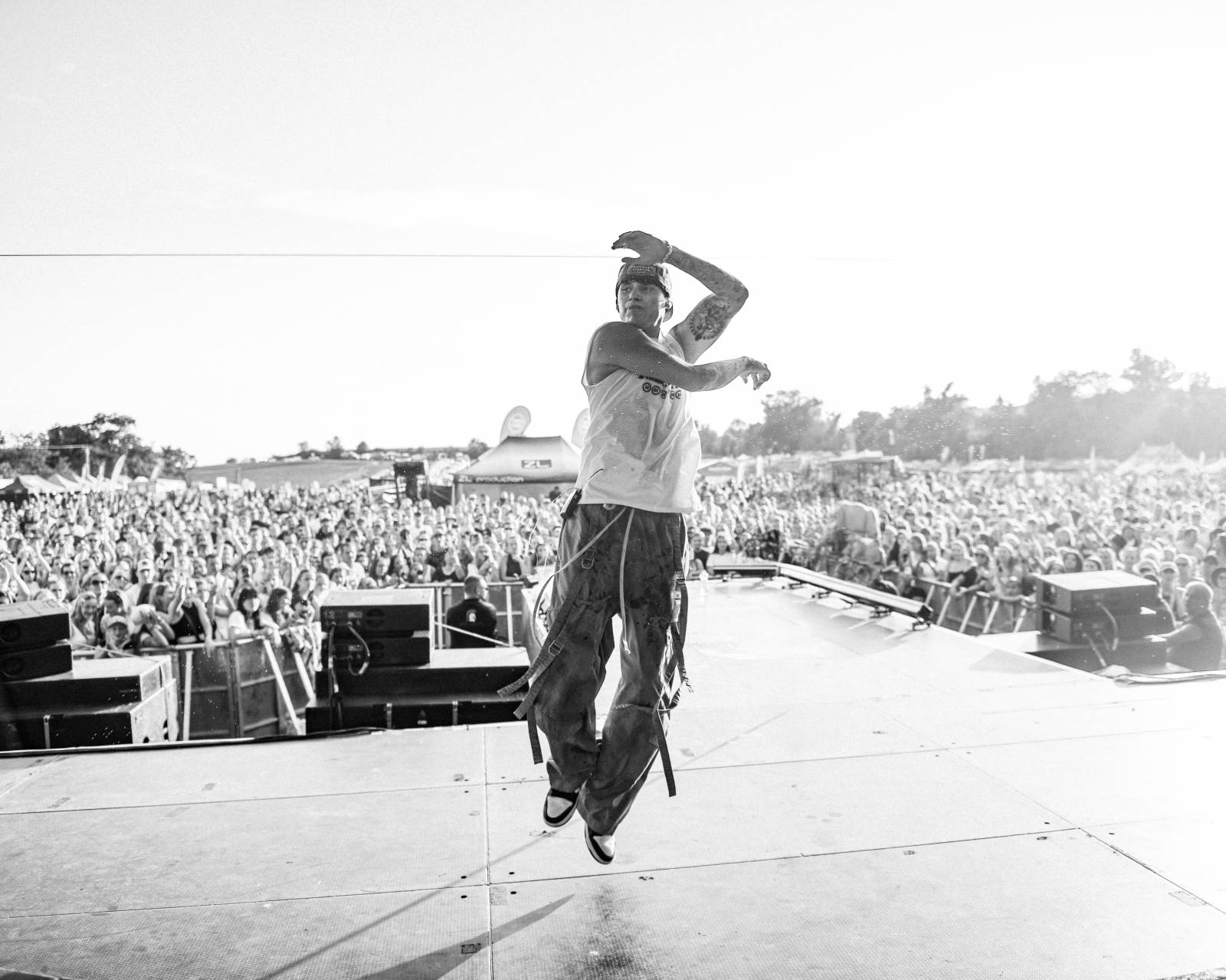 Na Hradech CZ bylo horko nejen kvůli vysokým teplotám. Ben Cristovao a Sofian Medjmedj rozžhavili na Veveří fanynky