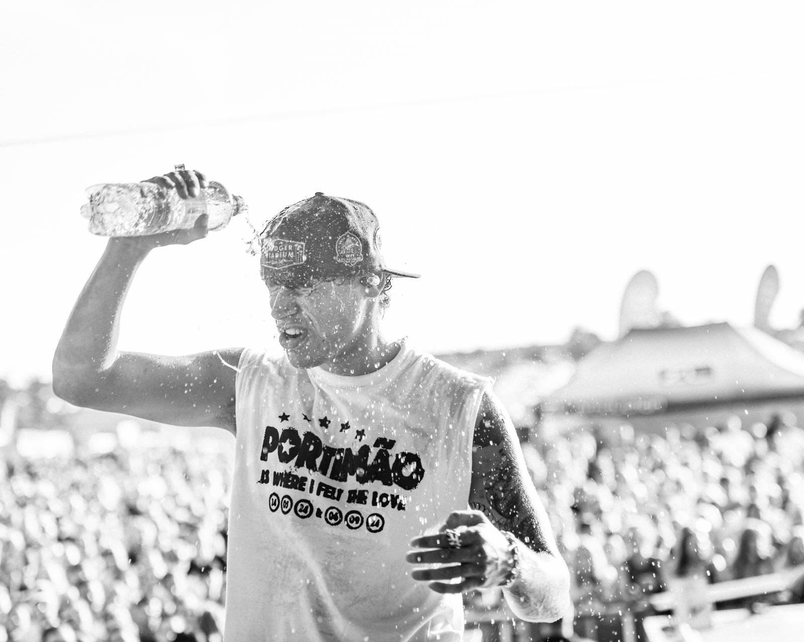 Na Hradech CZ bylo horko nejen kvůli vysokým teplotám. Ben Cristovao a Sofian Medjmedj rozžhavili na Veveří fanynky