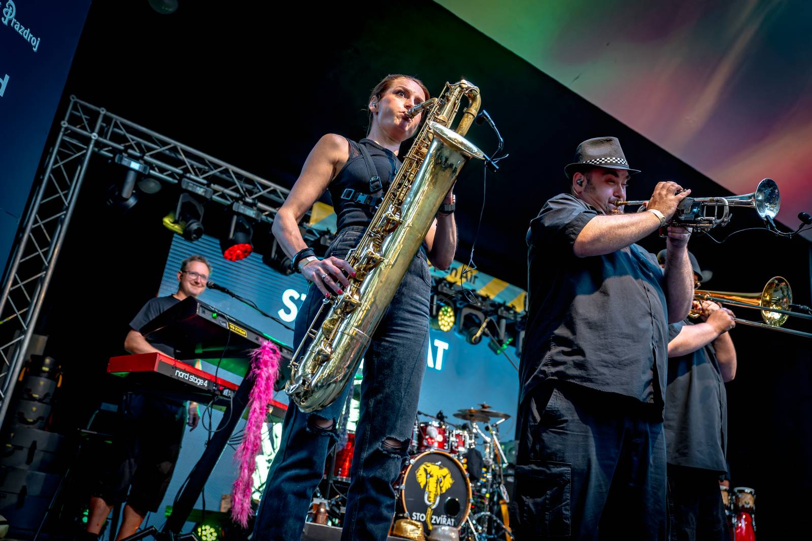 Ska pod hvězdami. Sto zvířat vzpomínalo v Riegrových sadech na Jana Kalinu